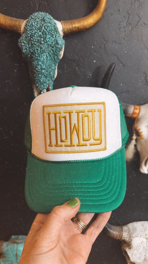 HOWDY Patch Trucker Hat