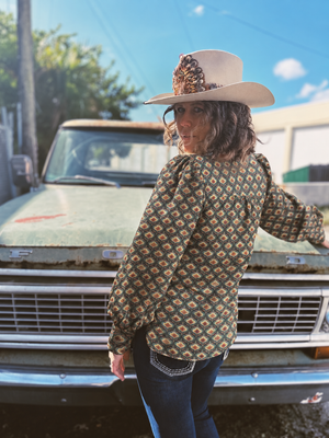 Vagabond Retro Tulip Blouse ~ PREORDER NOVEMBER 2026