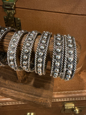 Sister Honey Silver Bangle