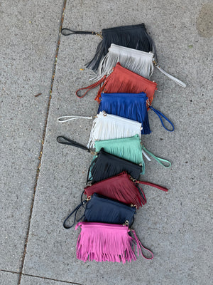 Fleetwood Fringe Crossbody Bag