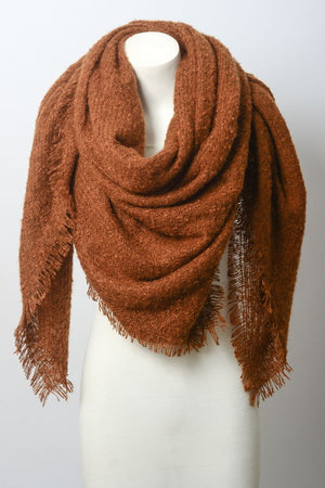Sundown Mohair Square Scarf