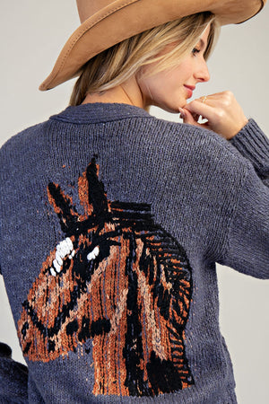 Horse Around & Find Out Cardigan