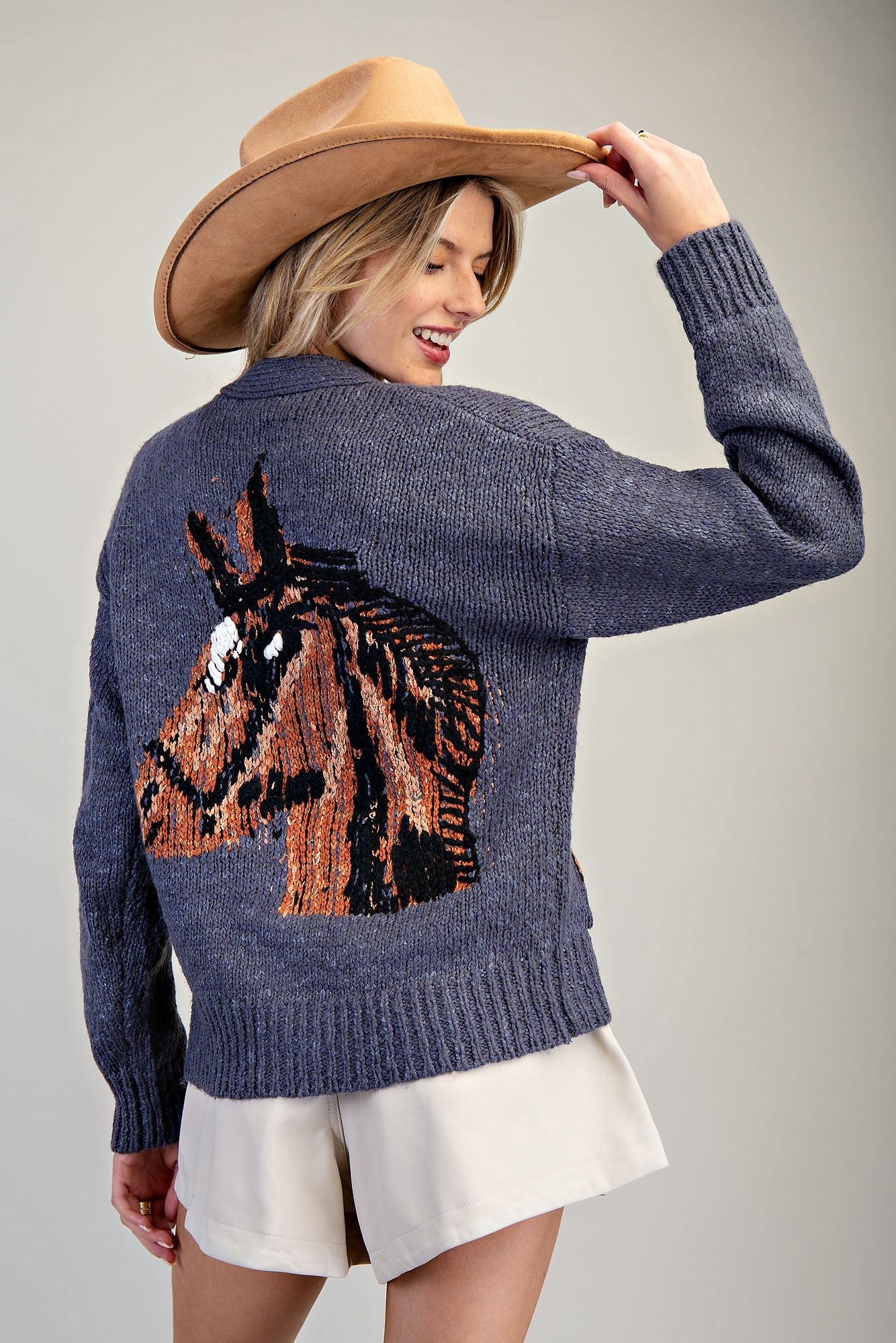 Horse Around & Find Out Cardigan