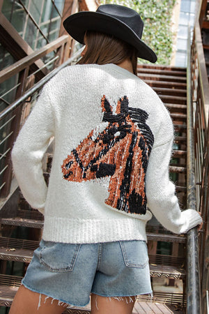 Horse Around & Find Out Cardigan