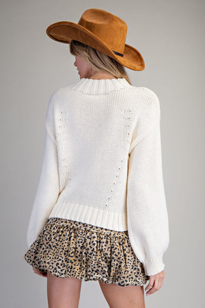 Lucky You Horseshoe Sweater