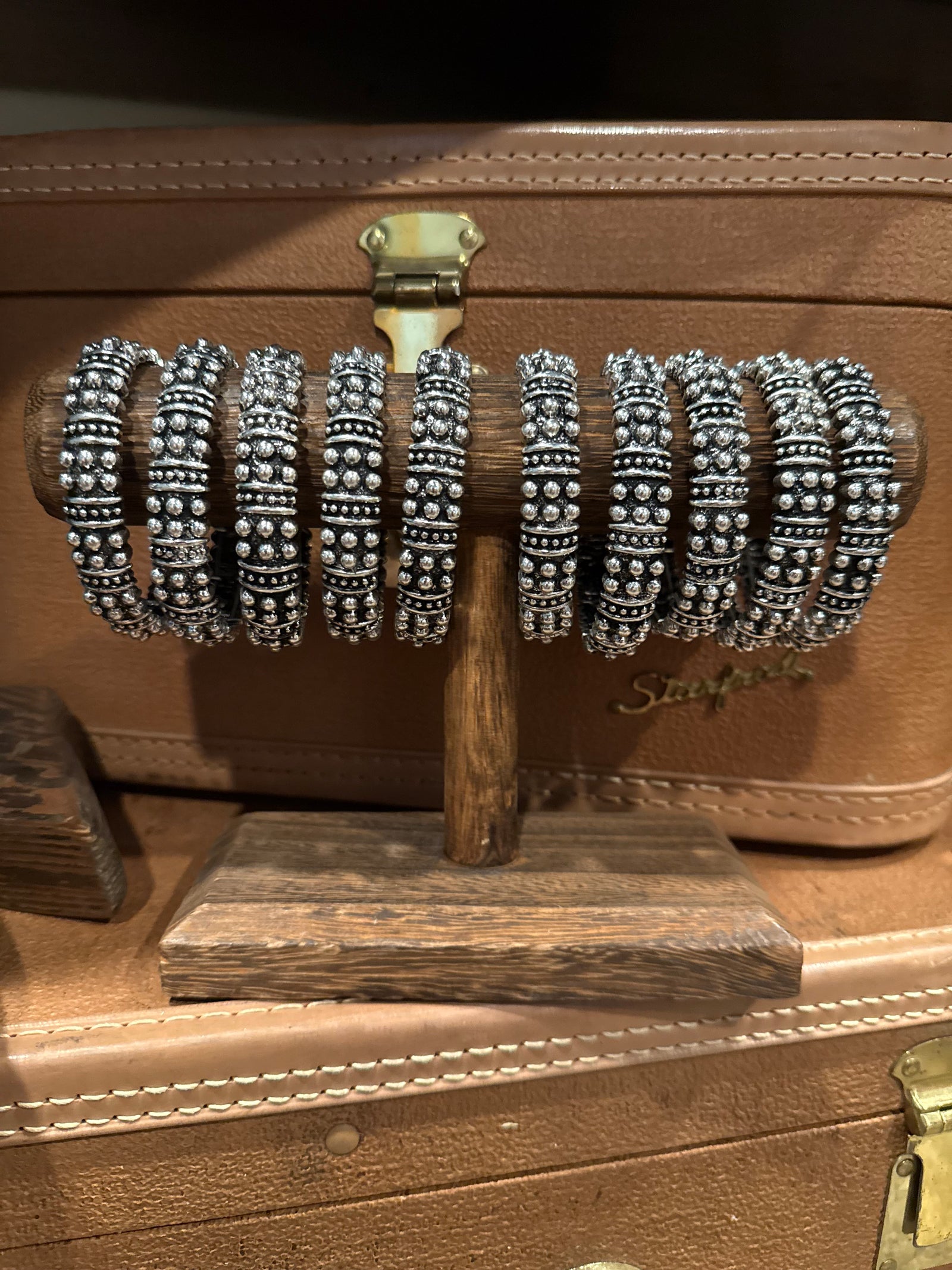 Wild Heart Silver Bangle