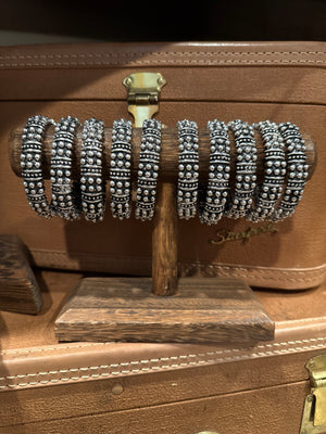 Wild Heart Silver Bangle