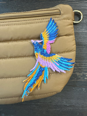 Soaring High Double Phoenix Patch Puff Mommy Sling Bags