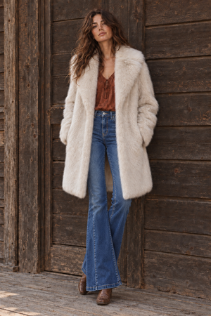 Cloud Nine Faux Fur Jacket