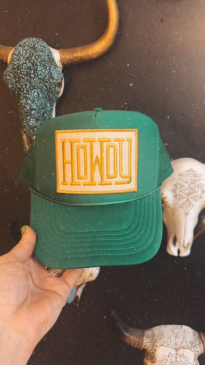 HOWDY Patch Trucker Hat