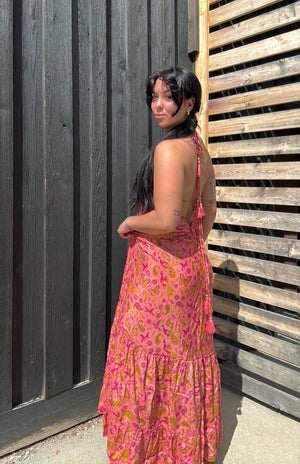 Love Is A Wild Thing Flowy Tiered Maxi Dress - BACKORDER 6/4