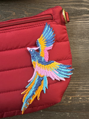 Soaring High Double Phoenix Patch Puff Mommy Sling Bags