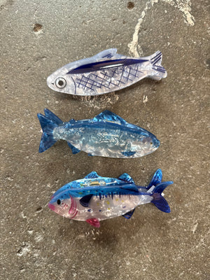 Catch of the Day Fish Hair Clips