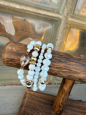 Snow Bunny Bracelet Set