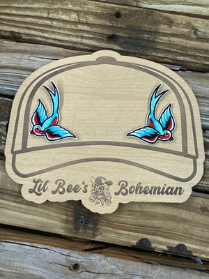 Sailors Delight Sparrow Patch Trucker Hats