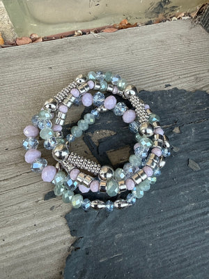 Cowgirl Charm Bracelet Set