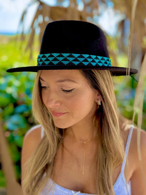 KAQCHI Pacific Peaks Beaded Hat Band (DS)