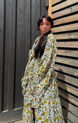 Save My Soul Flowy Butterfly Sleeve Duster Cardigan