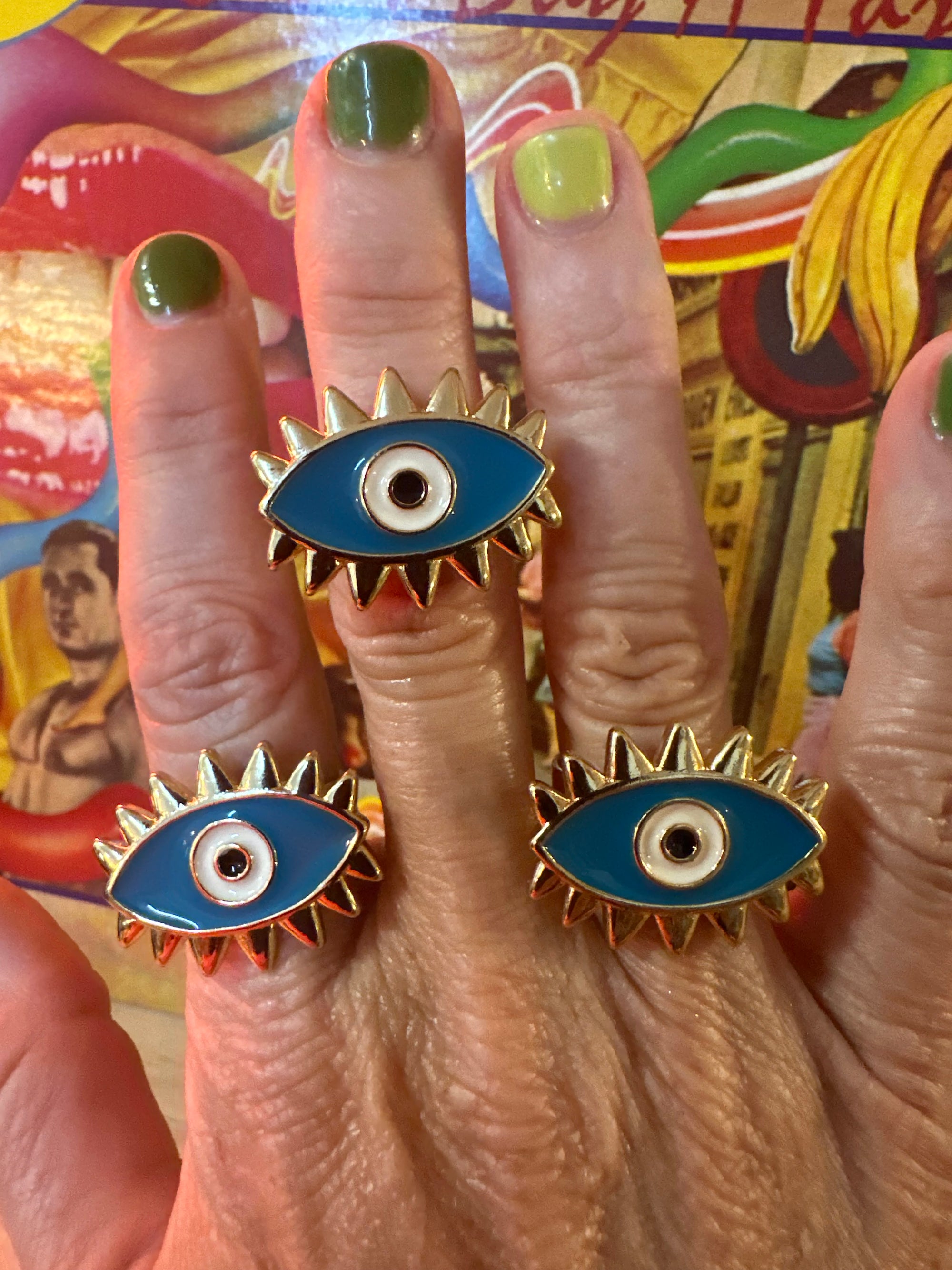 See No Evil - Evil Eye Ring