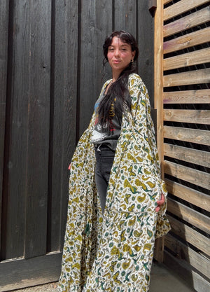 Save My Soul Flowy Butterfly Sleeve Duster Cardigan