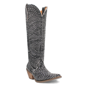 Honkytonk Honey Black Denim & Rhinestone Boot (DS)