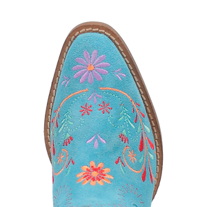 Sugar Bug Blue Leather Bootie (DS)