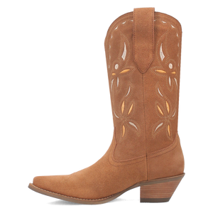 Sabana Camel Suede Leather Boots (DS)