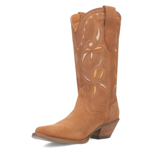 Sabana Camel Suede Leather Boots (DS)