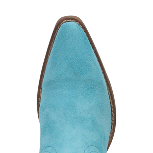 Sabana Blue Suede Leather Boots (DS)