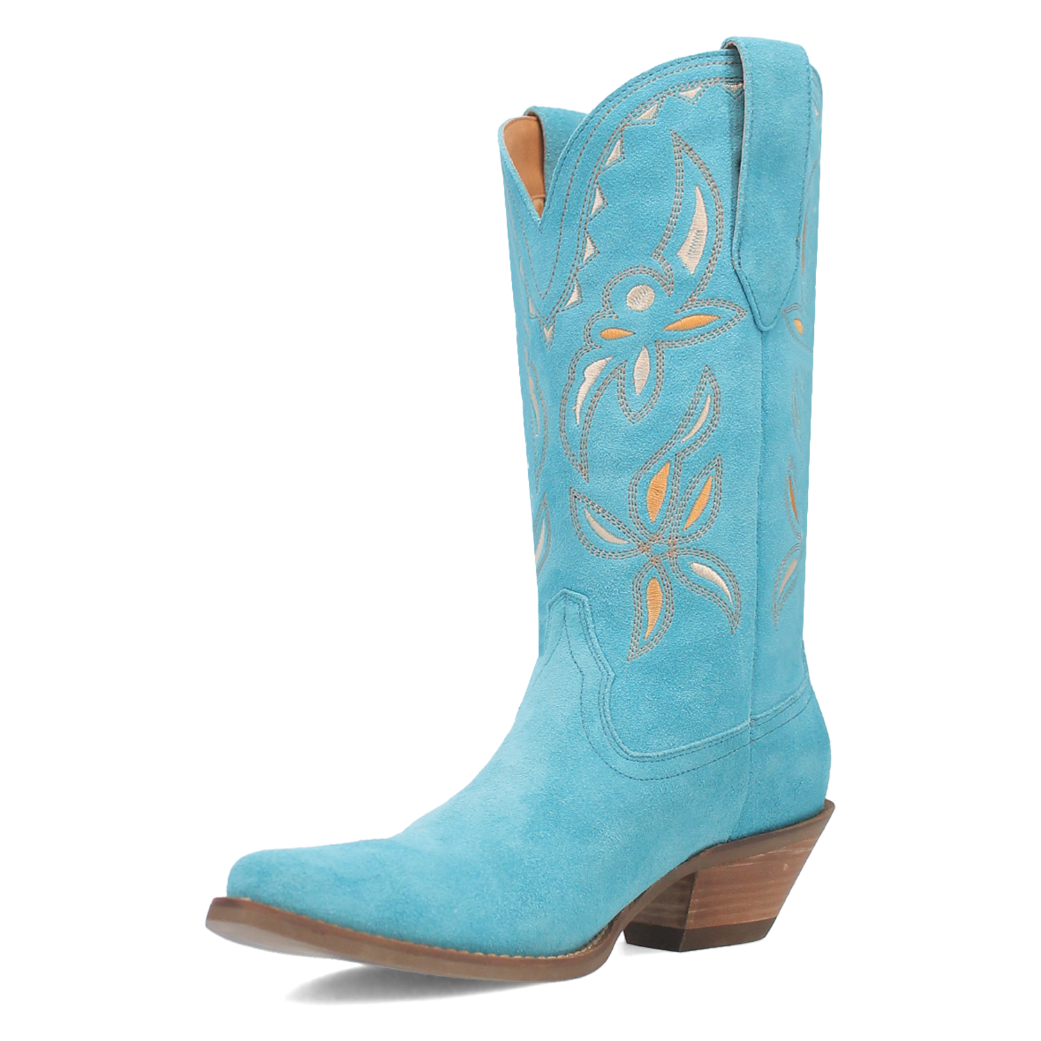 Sabana Blue Suede Leather Boots (DS)