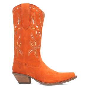 Sabana Orange Suede Leather Boots (DS)