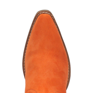 Sabana Orange Suede Leather Boots (DS)