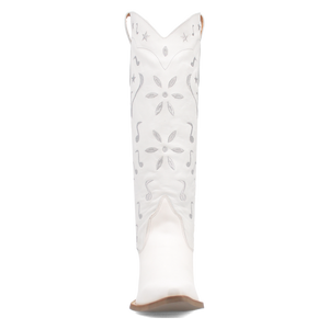 Rhymin White Leather Boots (DS)