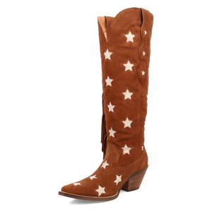 Super Star Camel Suede Leather Boot (DS) ~ PREORDER 2/20/25