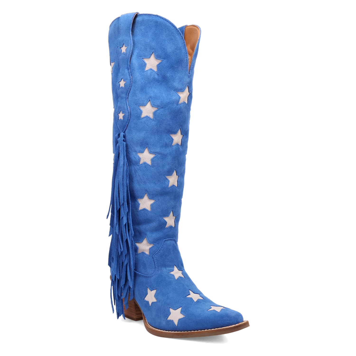 Super Star Blue Suede Leather Boot (DS)