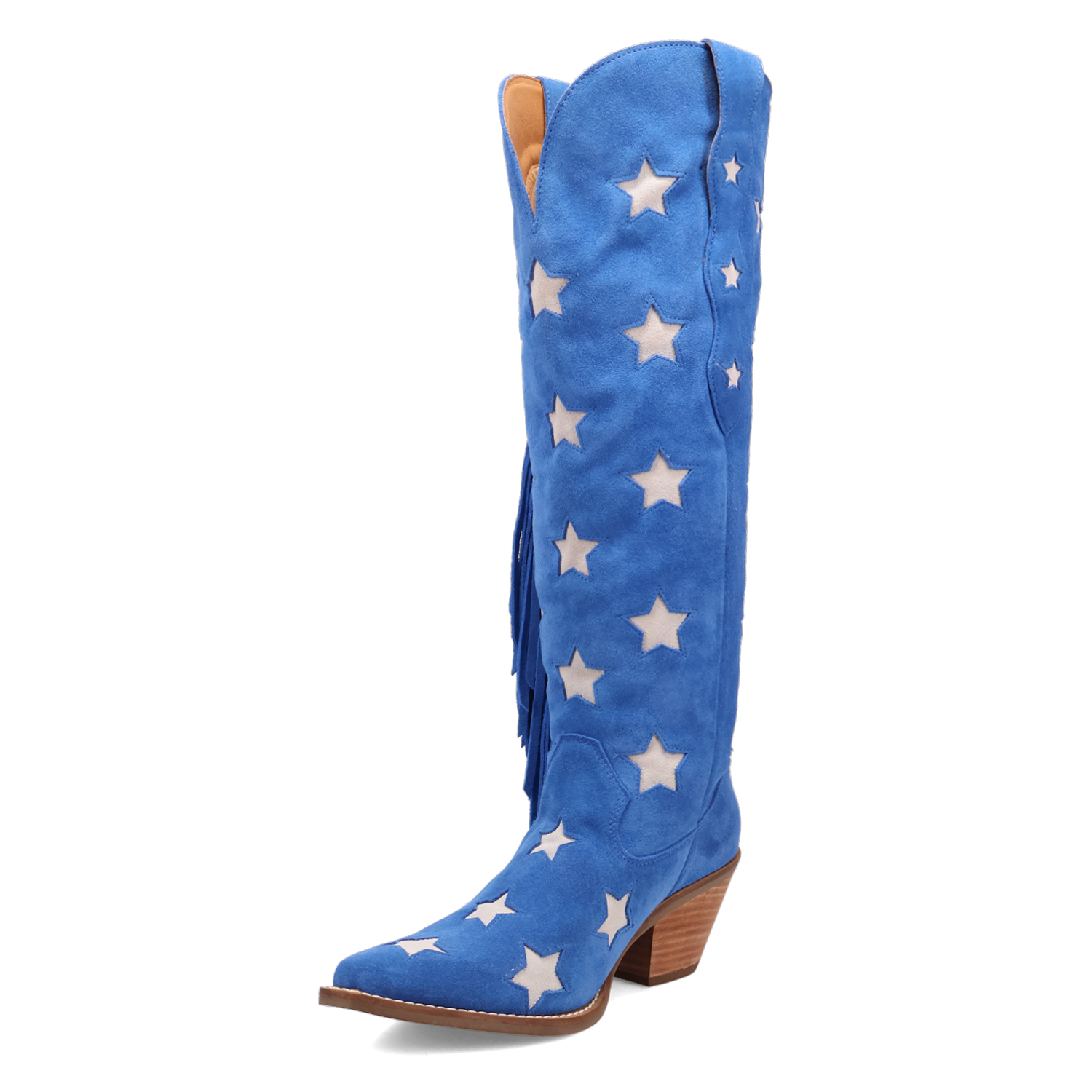 Super Star Blue Suede Leather Boot (DS)