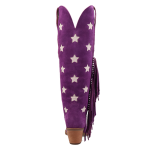 Super Star Purple Suede Leather Boot (DS)