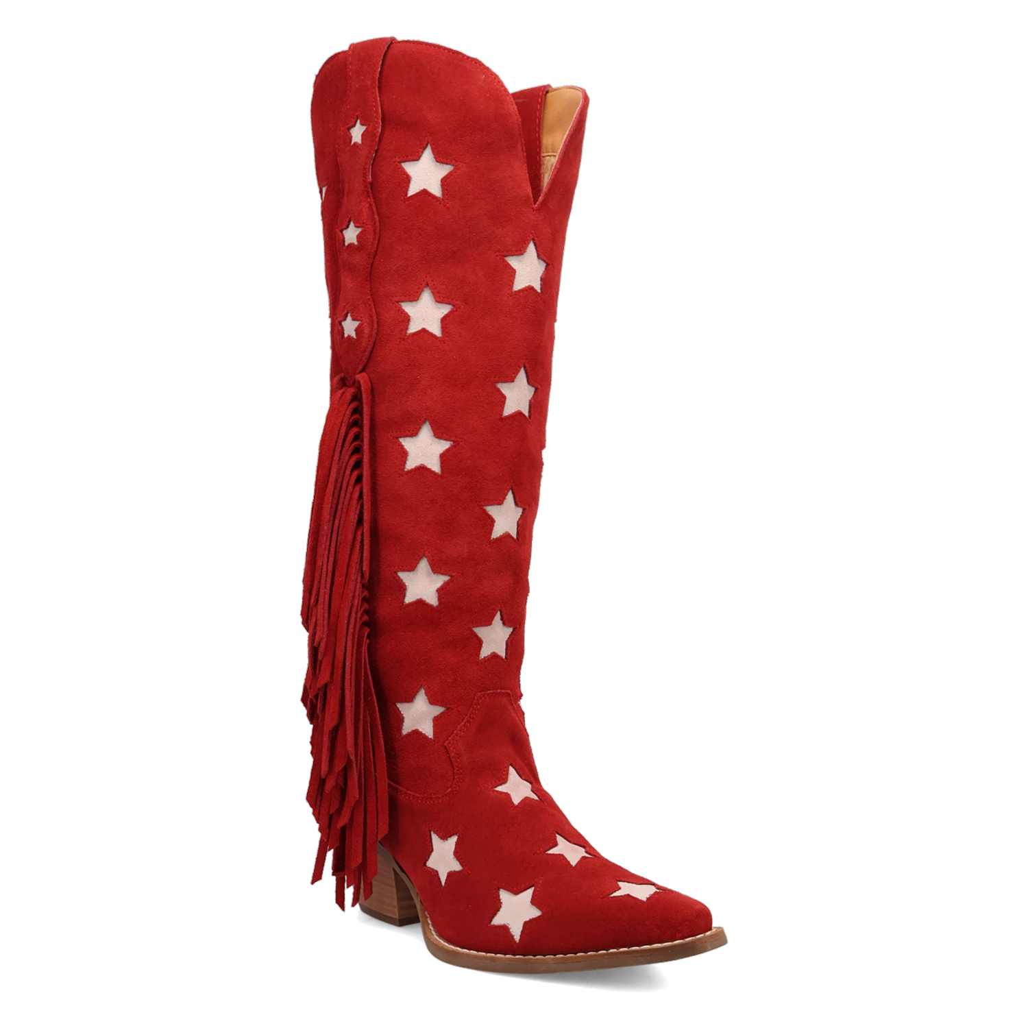 Super Star Red Suede Leather Boot (DS)