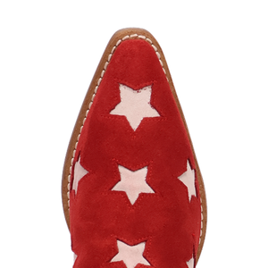 Super Star Red Suede Leather Boot (DS)