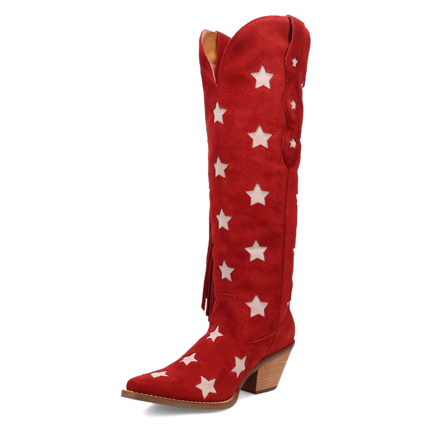 Super Star Red Suede Leather Boot (DS)