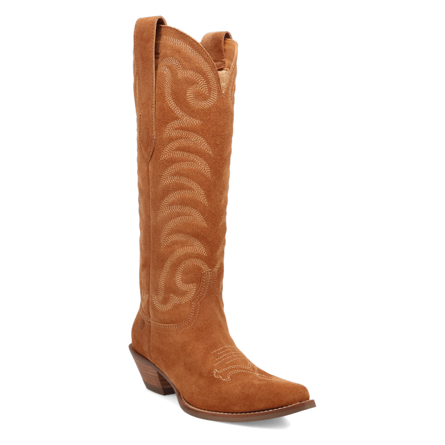 Movin' On Camel Suede Leather Boot (DS)