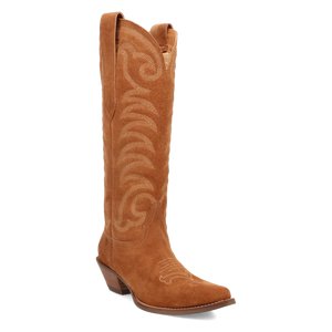 Movin' On Camel Suede Leather Boot (DS)