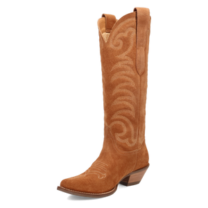 Movin' On Camel Suede Leather Boot (DS)