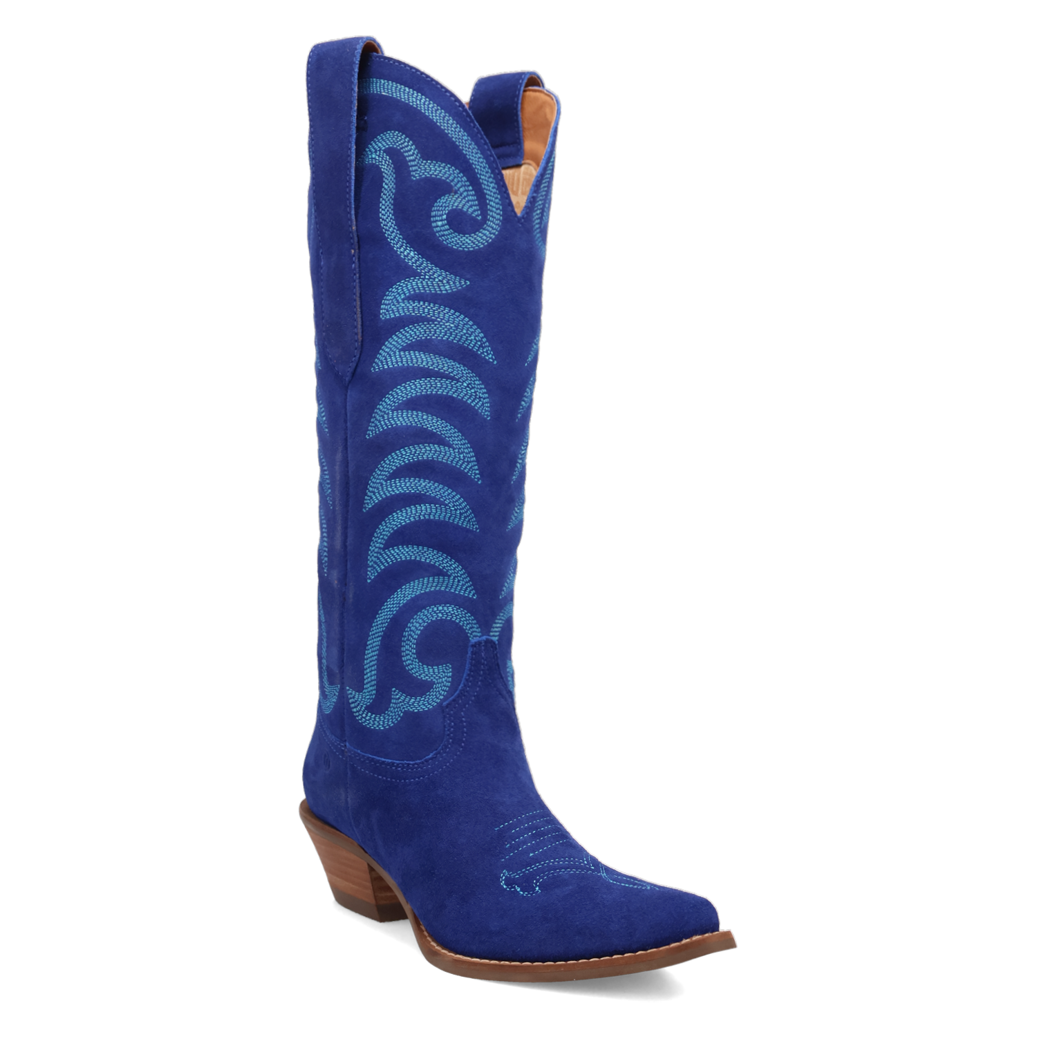 Movin' On Blue Suede Leather Boot (DS)