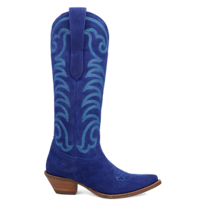 Movin' On Blue Suede Leather Boot (DS)