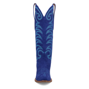 Movin' On Blue Suede Leather Boot (DS)