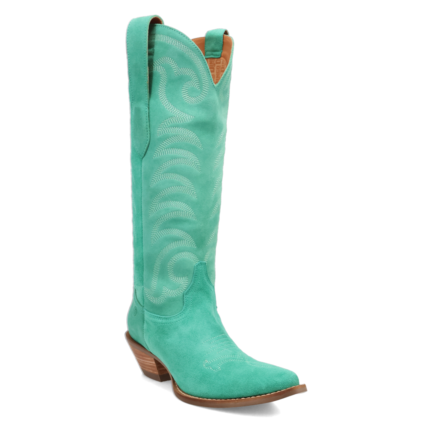 Movin' On Green Suede Leather Boot (DS)