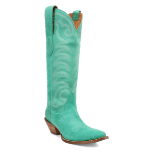 Movin' On Green Suede Leather Boot (DS)