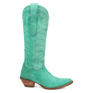 Movin' On Green Suede Leather Boot (DS)