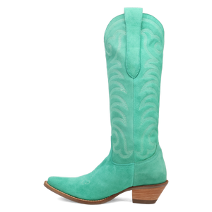 Movin' On Green Suede Leather Boot (DS)